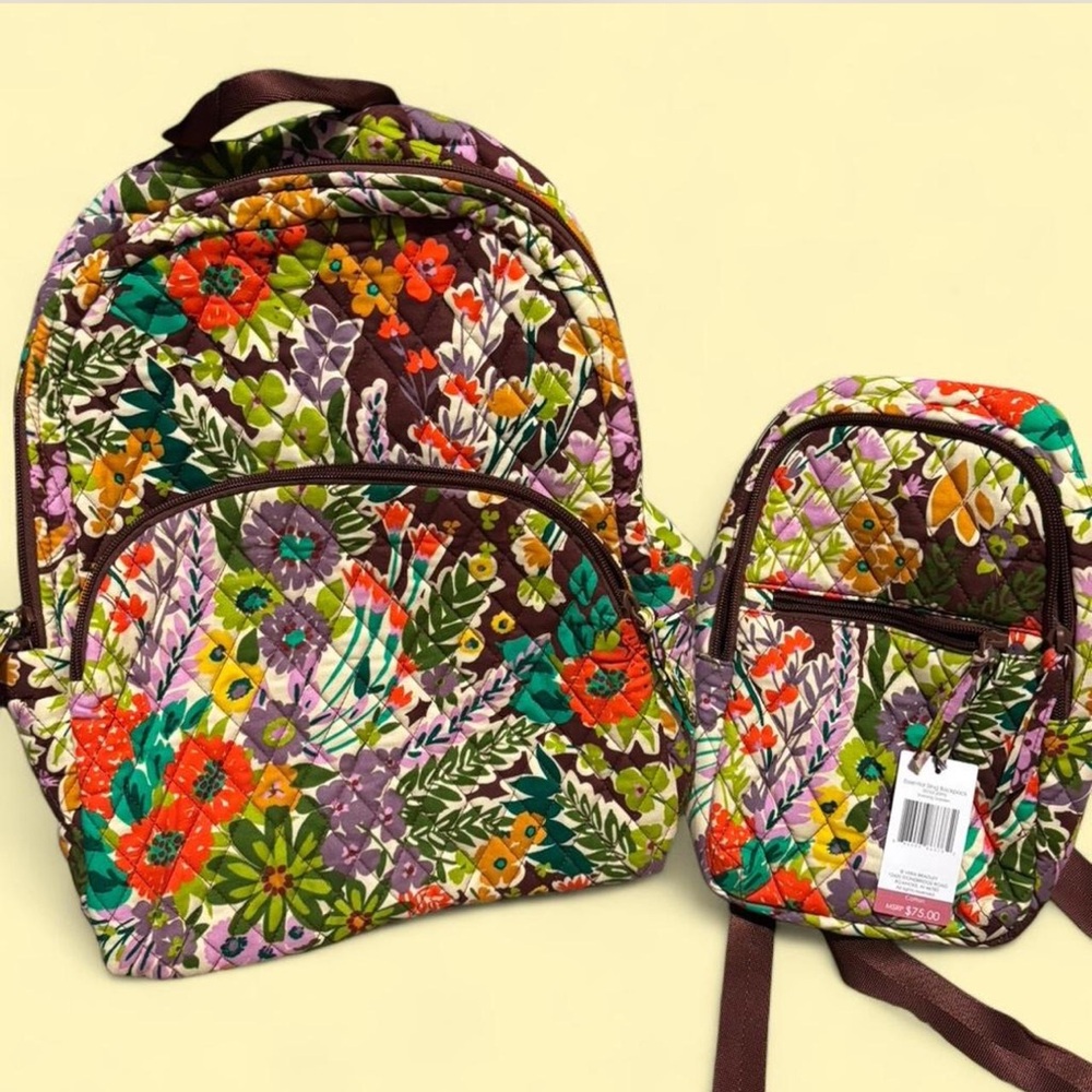 NWT Vera Bradley Backpack Set